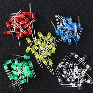 100 Assorted LEDs Pack - 5mm  - Image One