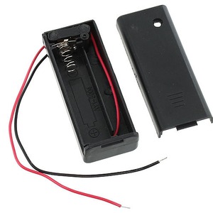 1 x AA Battery Holder with Switch and Leads - 1.5V - Image One