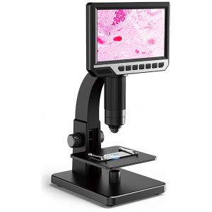 2000X HD Digital Microscope 7-inch LCD 12MP Rechargeable - Image One