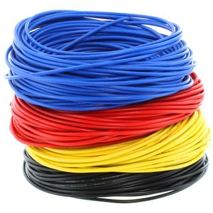 24AWG Stranded Copper Wire - Four Colors - 10m each - Image One