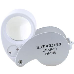 40X Magnifier Loupe with LED Light - Image One