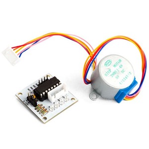 5 VDC Stepper Motor with ULN2003 Driver Board - Image One