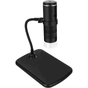 50X-1000X Wireless Digital Microscope with Stand and 8 LED Illumination - Image One