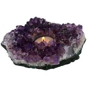 Amethyst Candle Holder - Image One
