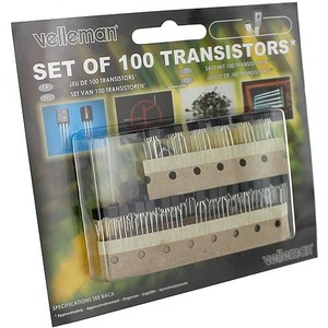 Assorted Transistors Set - 100 pcs - Image One