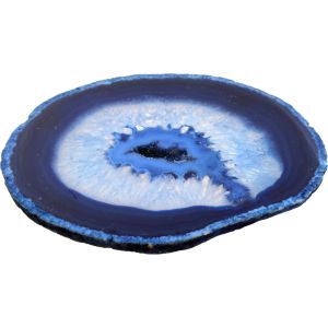 Blue Agate Coaster - Image One