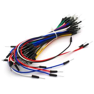 Breadboard Jumper Wires - Set of 65 - Image One