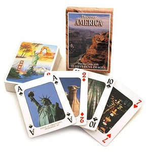 Photo of the Discover America Playing Cards