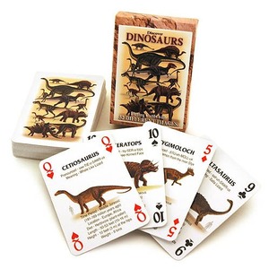Dinosaurs Playing Cards - Image One