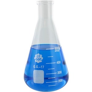 Glass Erlenmeyer Flask - 500ml - Image One