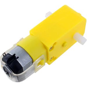 Geared DC Motor 130 3V-12V - for DIY Car and Robot Projects - Image One