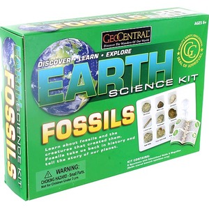 Photo of the GeoCentral Fossils Science Kit