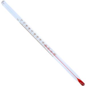 Glass Alcohol Thermometer 6 inch -10C-110C  - Image One