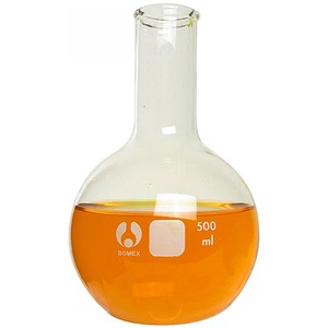 Glass Boiling Flask - Round Bottom - 500ml - Image One
