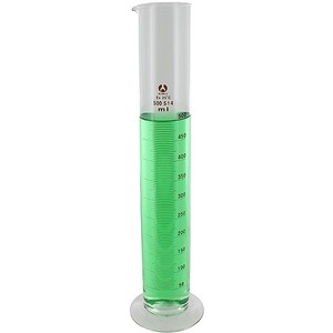 Glass Graduated Cylinder - 500ml - Image One