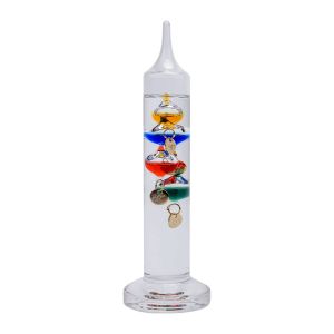 Mini Galileo Thermometer - 6 inch tall - Image One