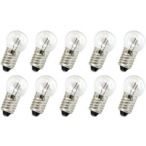 Mini Lightbulbs - 6.3V E10 - Pack of 10 - Image One