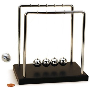 Newtons Cradle - Large - 7 inches - Image One