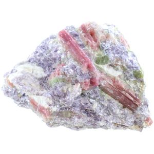 Pink Tourmaline in Quartz - Large Chunk (2-3 inch) - Image One