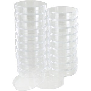 Plastic Petri Dishes - 55mm - pack of 20 - Image One