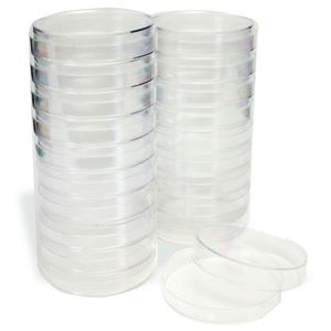Plastic Petri Dishes - 70mm - pack of 20 - Image One