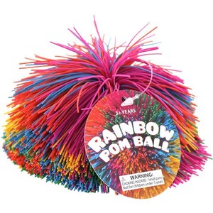 Rainbow Pom Ball - Image One