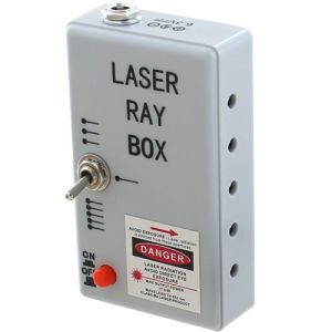Red Laser Ray Box - 1, 3 or 5 beams - with Adapter - Image One