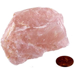 Rose Quartz - Large Chunk (2-3 inch) - Image One