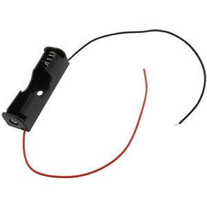 1 x AA Battery Holder with Leads - 1.5V - Image One
