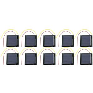 10 pack Solar Cells - 2V 130mA 54x54mm - Image One
