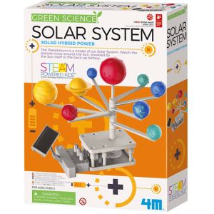 Solar System Planetarium 4M Kit - Solar Hybrid Power - Image One