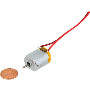 DC Motor 130 - 1.5-6V with leads - Image One