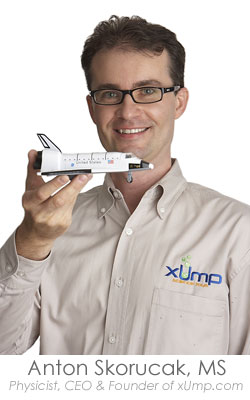 Anton Skorucak, Physicist, CEO and Founder of xUmp.com