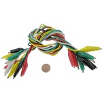 Photo of the: 10 Alligator Clip Leads - Medium
