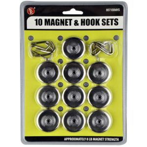 10 Magnet and Hook Sets Photo 1