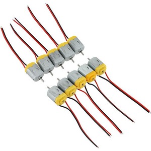 10 pack Mini DC Motors - Type 130 1.5-6V Photo 1