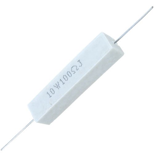100 Ohm 10W Ceramic Resistor - Image one