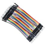 Photo of the: 10cm 40pin Male-to-Male Breadboard Jumper Cable Ribbon