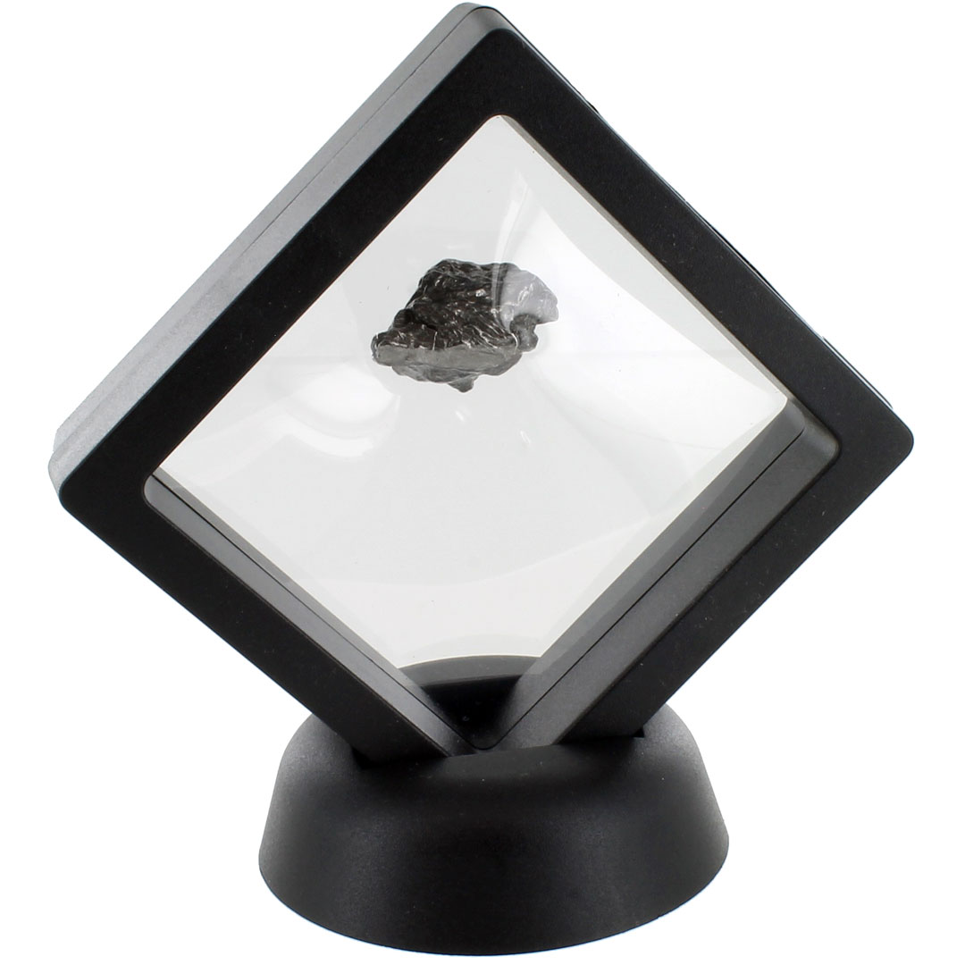 10 gr Meteorite in Floating Display - Image two