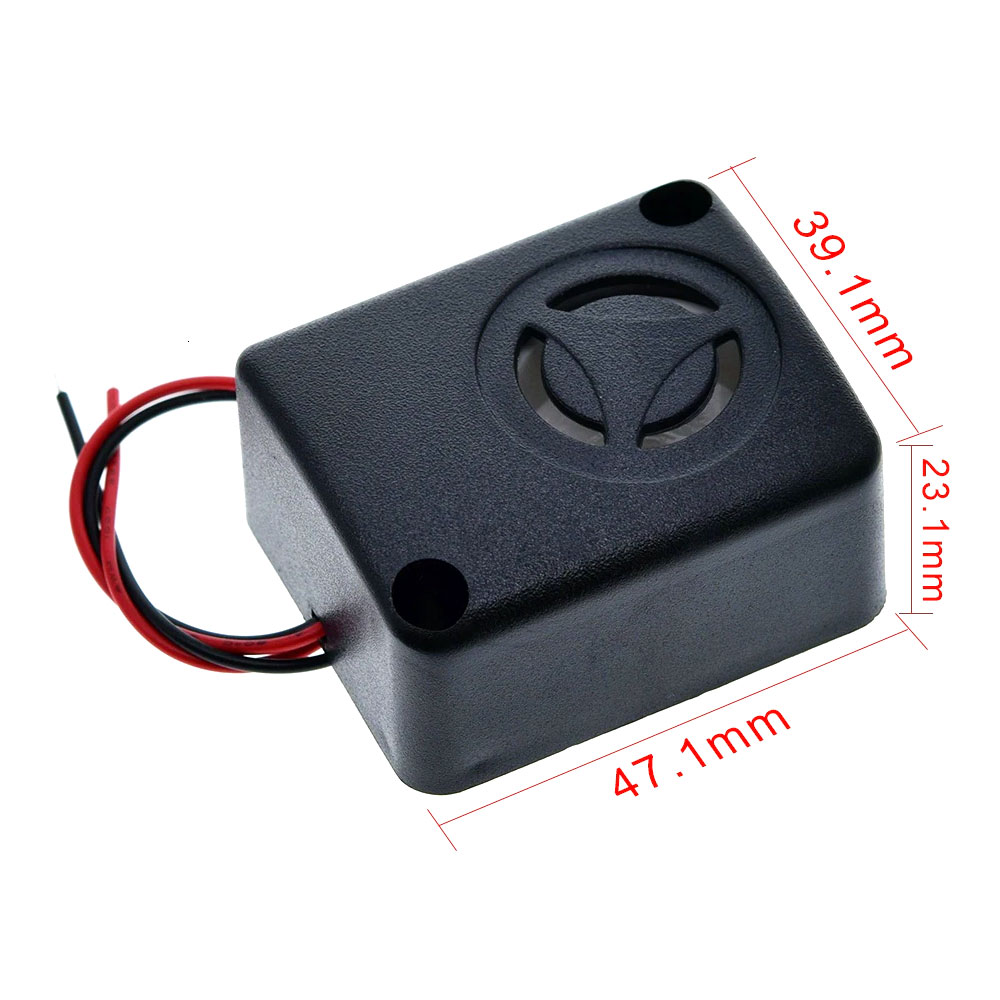 Super-Loud 120dB Car Alarm Buzzer - 6V to 12V DC - Image two