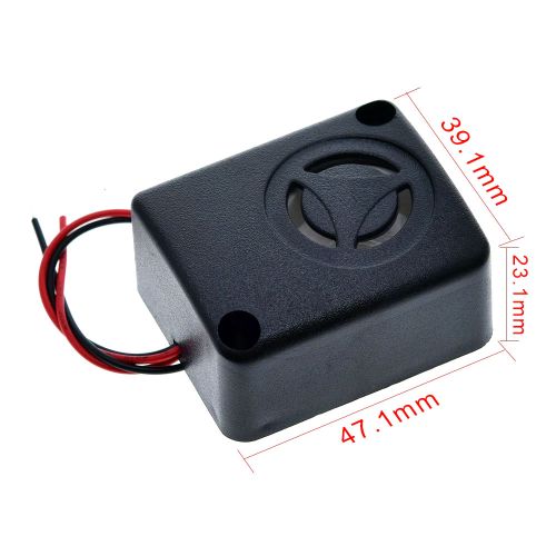 Super-Loud 120dB Car Alarm Buzzer - 6V to 12V DC photo 2