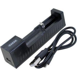 Single 18650 Lithium Battery USB Charger (without the battery) Photo 2