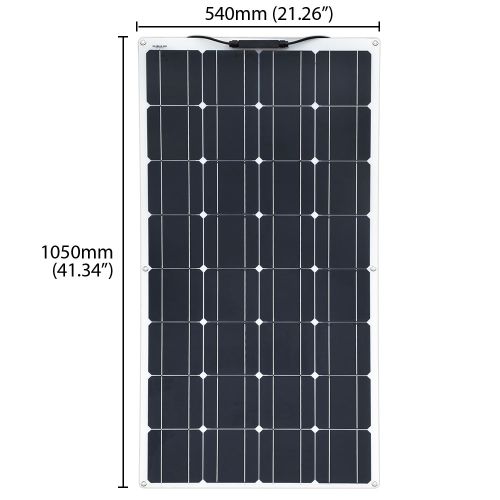 18V 100W Solar Panel - Flexible and Waterproof photo 3