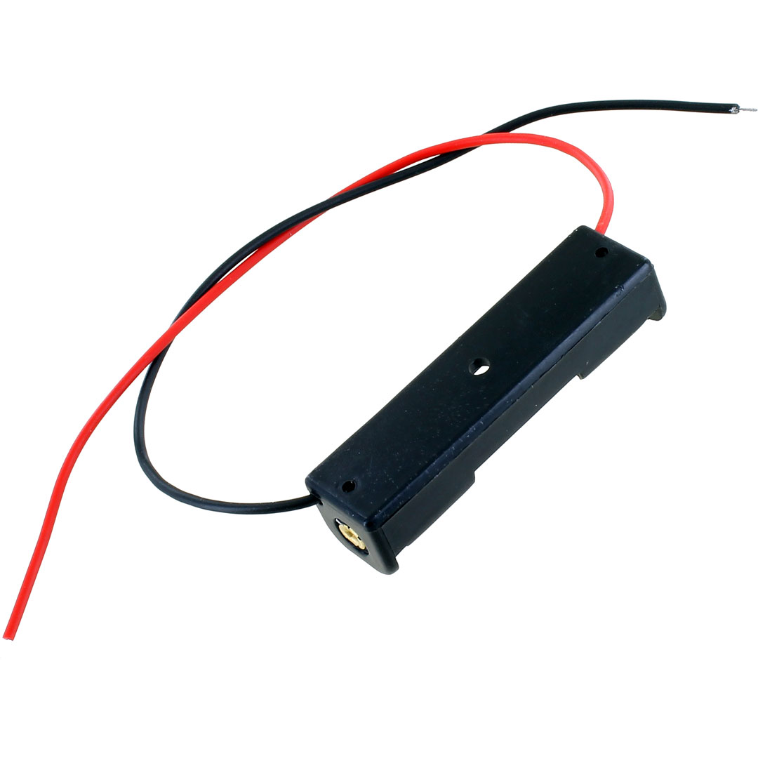 1 x AAA Battery Holder with Wire Leads - 1.5V - Image two