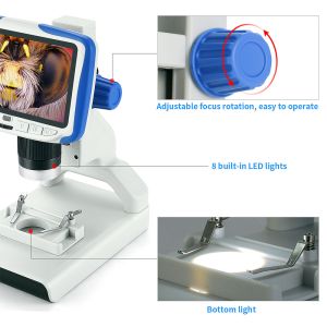 200X Digital Microscope for Kids with 5 inch LCD Screen Photo 3