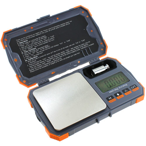 Uline H3478 Digital Pocket Scale, 500 g x .1 g