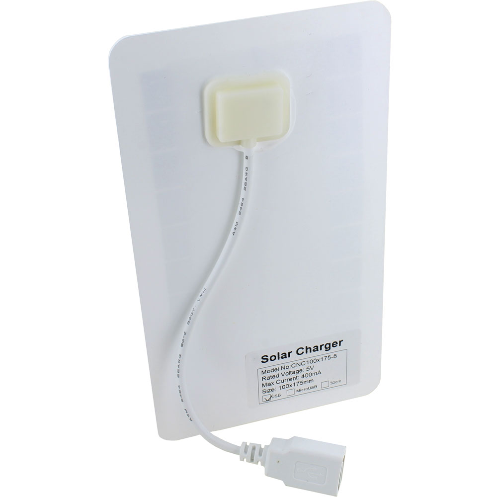 2W USB Solar Panel Phone Battery Charger - Image two