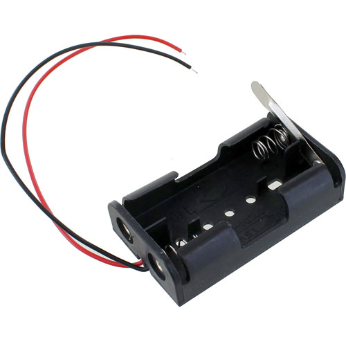 2 x AA Battery Holder 3V with On/Off Knife Switch - Image two