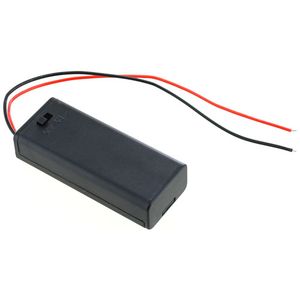 2 x AAA Battery Holder with Switch and Leads - 3V Photo 1