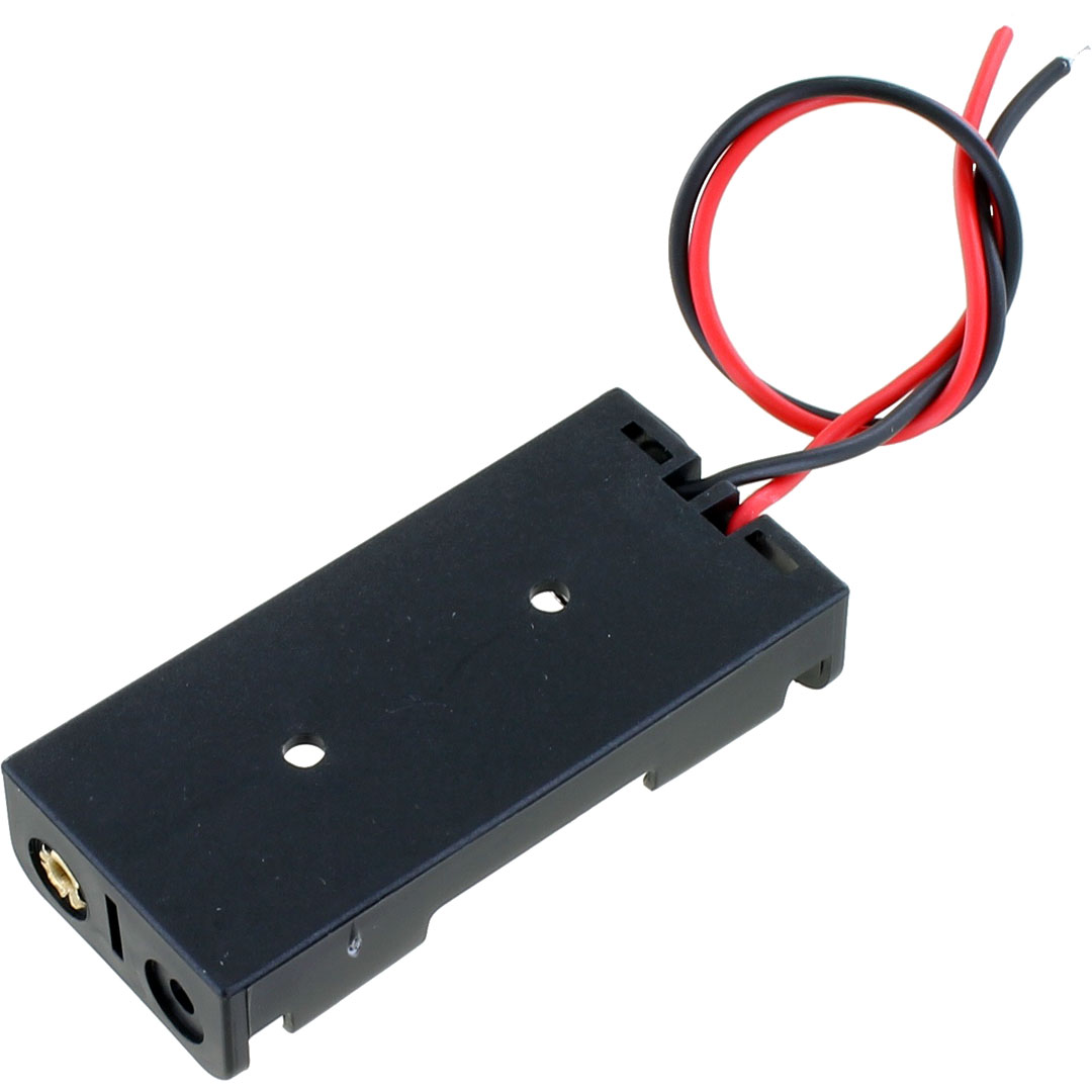 2 x AAA Battery Holder with Wire Leads - 3V - Image two